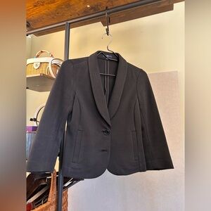 GAP Black Shawl Collar Blazer